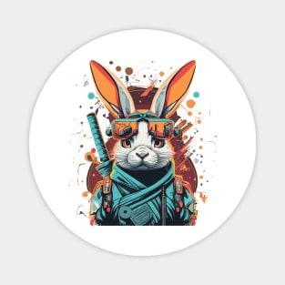 Apocalypse Rabbit Magnet